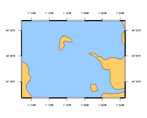 SHOM L7415 Embouchure de la Charente