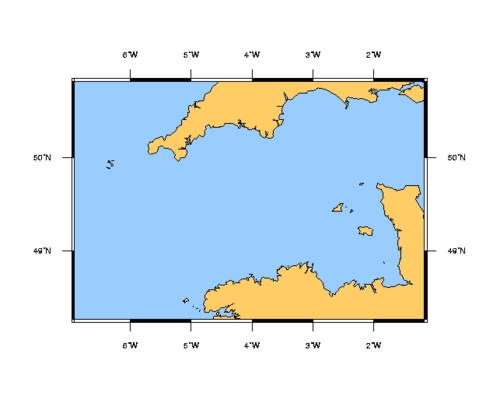 SHOM L7311 Manche Ouest Iles Scilly et Ouessant aux Casquets