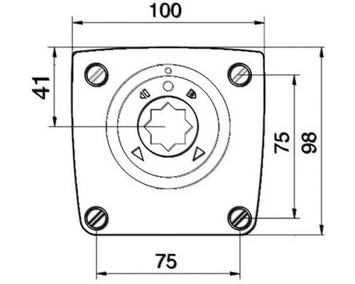 SPINLOCK Facade commande moteur + poignée ACTU