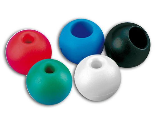 Boule d'arrêt de drisse 44mm/11mm les 2