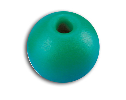 Boule d'arrêt de drisse 32mm/6mm vert les 4