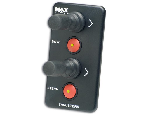 MAX POWER Joystick de commande double noir