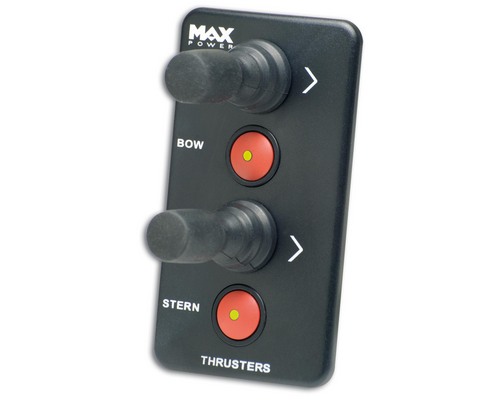 MAX POWER Joystick de commande double noir