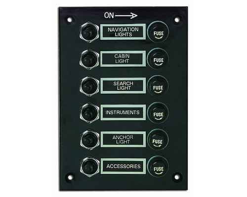 Tableau électrique 6 interrupteurs