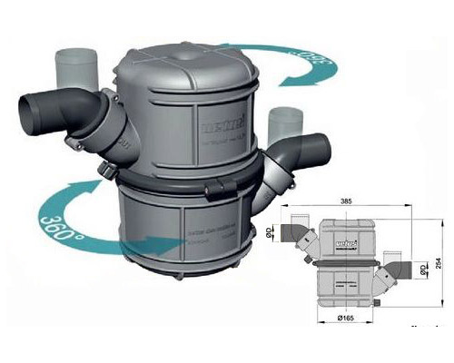 VETUS Waterlock NLP50 orientable