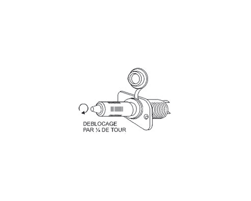 OSCULATI Kit allume cigare socle et fiche étanche IP65