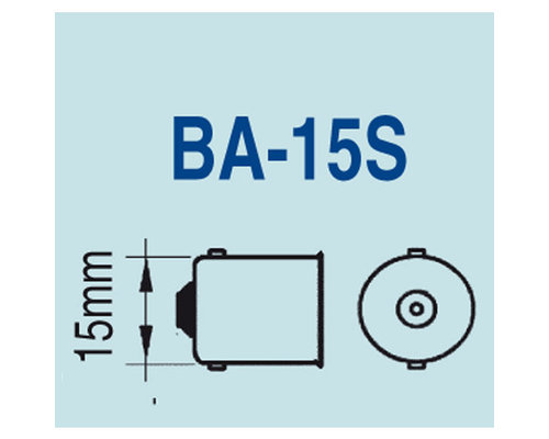 MANTAGUA Ampoule LED BA15S axial 10W blanc chaud dif. 40°