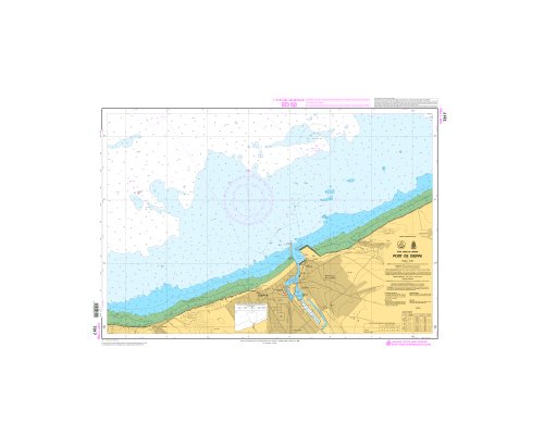 SHOM L7317 Port de Dieppe