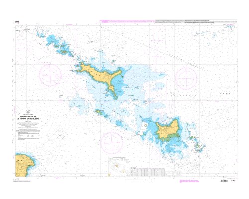 SHOM L7143 abords des Iles de Houat et de Hoëdic