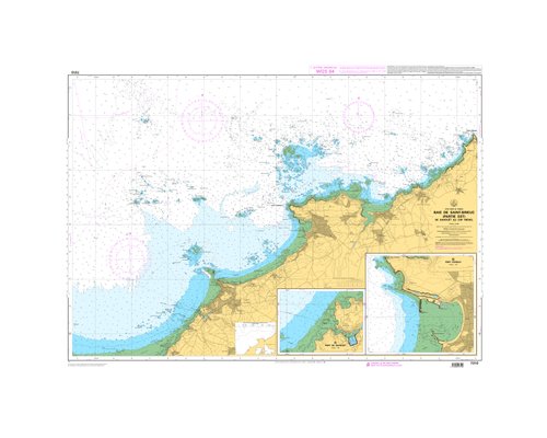 SHOM L7310 Baie de Saint-Brieuc Est de Dahouët au Cap Fréhel