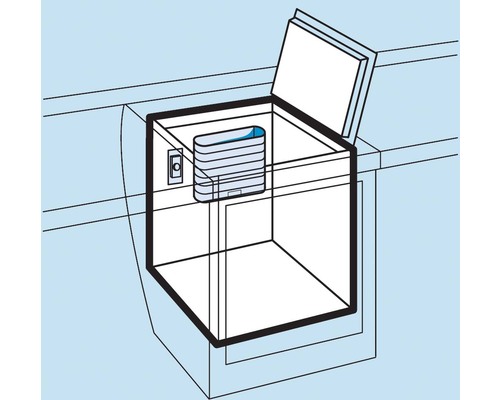 DOMETIC VD-07 Evaporateur en O - 100/130L (serie 50)