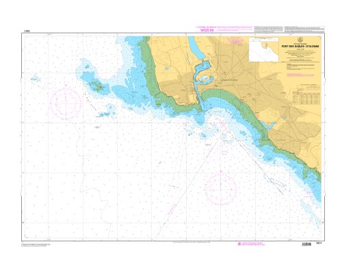 SHOM 7411 à plat Port des Sables-d'Olonne
