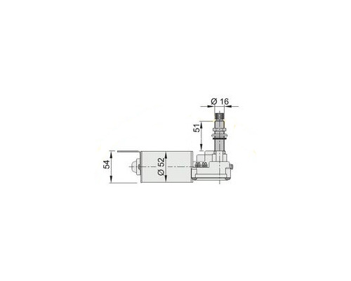 VETUS Moteur 12V essuie-glace electrique arbre long RW