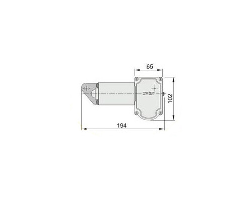 VETUS Moteur 12V essuie-glace électrique arbre court RW