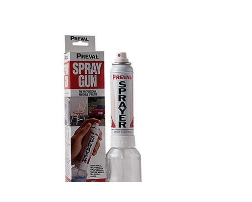 PREVAL Vaporisateur/aérosol rechargeable - Application peinture