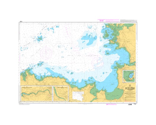 SHOM L7124 de la Baie de Lannion - la Pointe de Primel à l'î