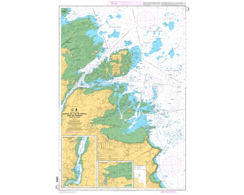 SHOM L7127 abords île de Bréhat-Anse de Paimpol-Entrée du Tr