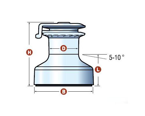 LEWMAR Evo 40 ST