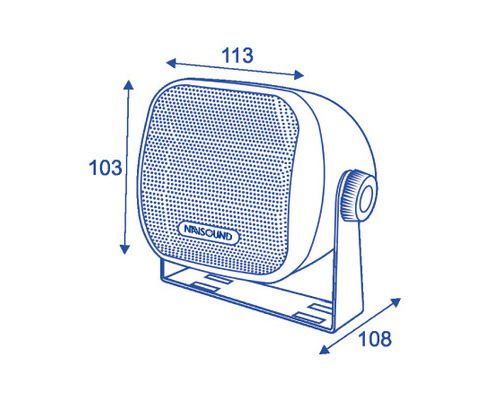 NAVSOUND Opus HP 25W, Ø = 70 mm - La paire