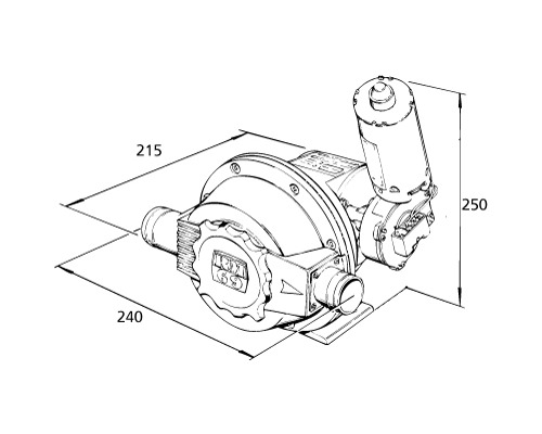 RM69 Pompe à membrane 12 V