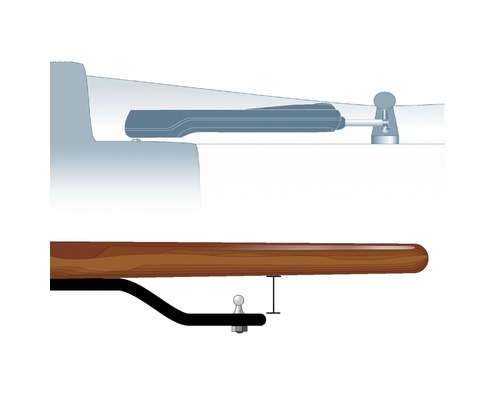 SIMRAD Coude de fixation 120mm