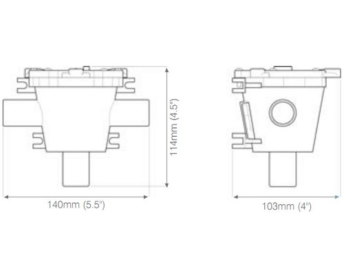 WHALE Gulper IC + collecteur 2 voies 12 V