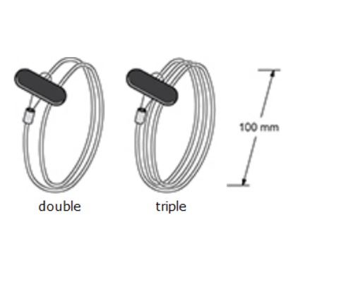 ANTAL SL4T Snap Loop 4mm triple