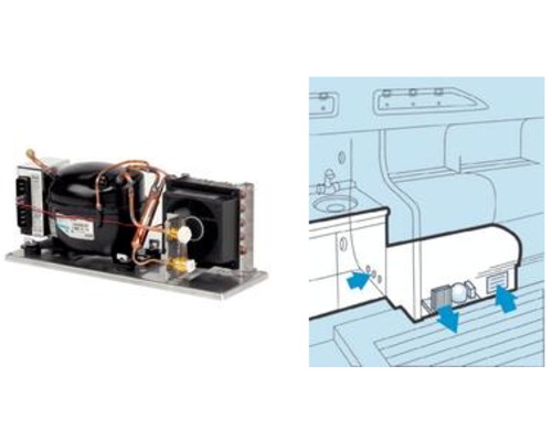 DOMETIC ColdMachine CU-84 12/24V 250L Groupe froid