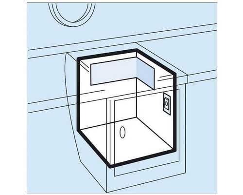 DOMETIC VD-08 Evaporateur angulaire pour série 80