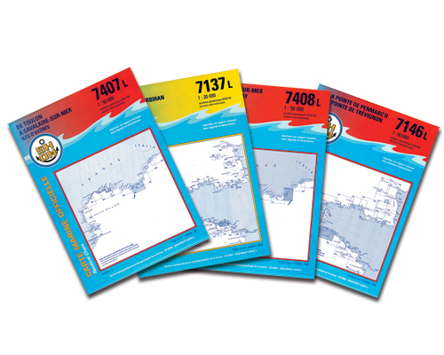 SHOM Cartes L (pliées)