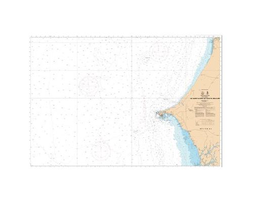 SHOM 7388 à plat De Saint-Louis au fleuve Saloum