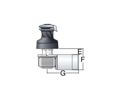 HARKEN Winch électrique ST horizontal 12V Radial