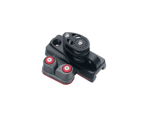 HARKEN Paire embouts rail CB BB à réa double/taquet/pt fixe