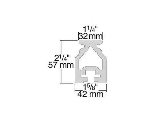 HARKEN Rail CB BB 1,8m autoporté