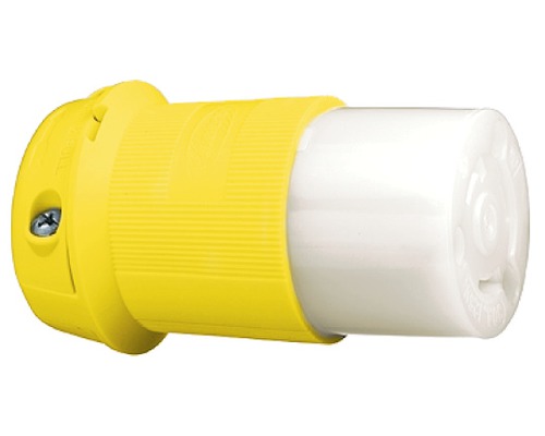 HUBBELL Fiche femelle etanche 32A CE jaune