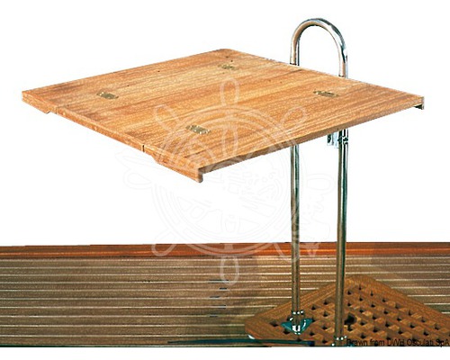 Teck Plateau Pliable 3570cm Osculati Table X 90 Pour yf6bYv7g