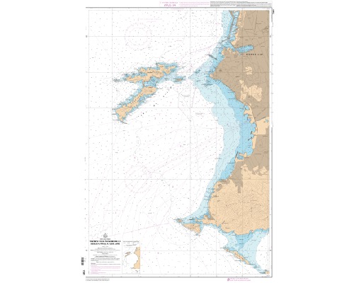 SHOM L7391 Abords Sud de Marseille - îles du Frioul à l'île