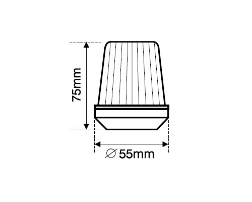 LALIZAS Classic 12 feu tout horizon blanc (360°)