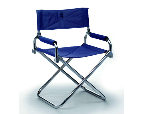 TREM Fauteuil pliant ultra léger bleu marine