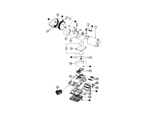 JABSCO Pressostat 2.8 bar