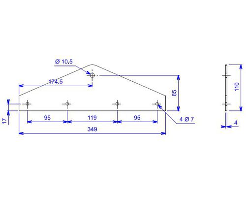 SDI Support panneau solaire - les 2