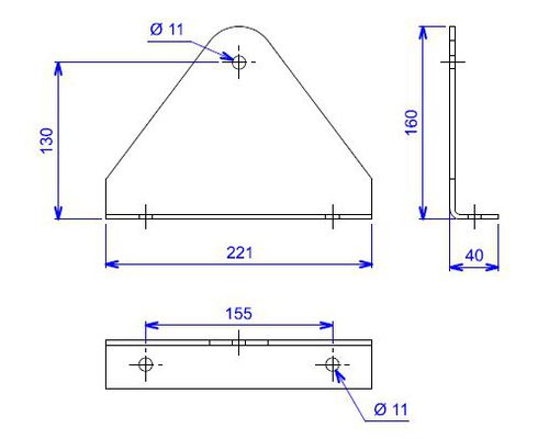 SDI Support panneau solaire - les 2