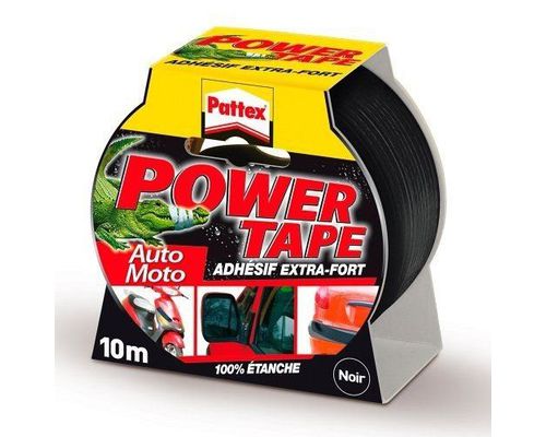 PATTEX Adhésif Power Tape noir 10m