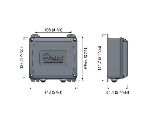 QUICK Récepteur radio pour commande de guindeau sans fil