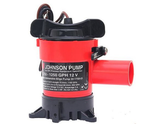 JOHNSON Pompe de cale L750 73L/min 12V