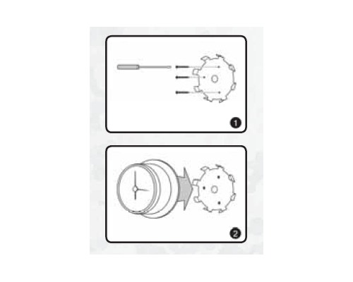 BIGSHIP Thermomètre hygromètre laiton 70mm