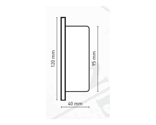 BIGSHIP Thermomètre hygromètre laiton 95mm