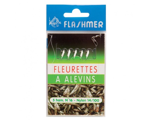 FLASHMER Bas de ligne Fleurettes à alevins