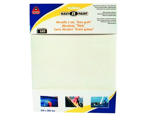 Abrasif feuille 230x280 g 180 les 3